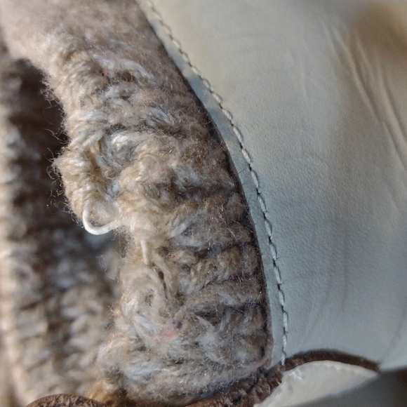 Women's Cream Ankle Boots - Picture 5 of 7